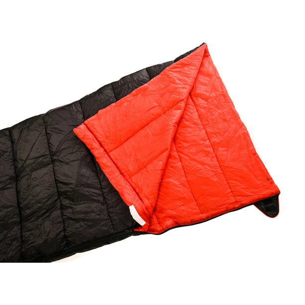 Alvivo Ibex Travel Loft 200 Sleeping Bag 230cm black/red 2 Alvivo Ibex Travel Loft 200 Sleeping Bag 230cm black/red - Image 2