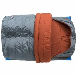 Big Agnes Dream Island 35 50" Sleeping Bag Double Wide slate/orange -Synthetic Sleeping Bags Shop big agnes dream island 35 50 sleeping bag double wide slate orange 6