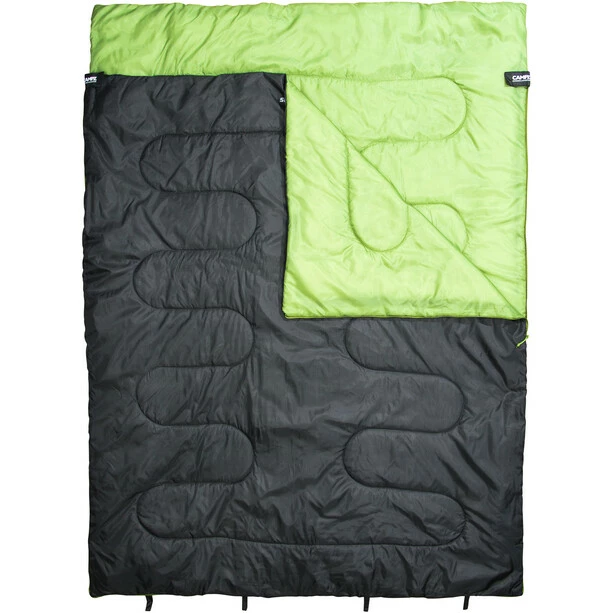 CAMPZ Surfer 400 Sleeping Bag Duo anthracite/green 2 CAMPZ Surfer 400 Sleeping Bag Duo anthracite/green - Image 2