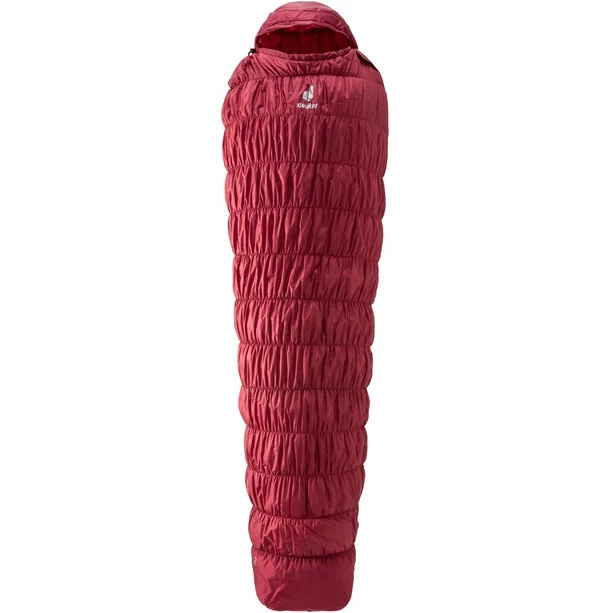 Deuter Exosphere -6° Sleeping Bag Long cranberry/fire 1 Deuter Exosphere -6° Sleeping Bag Long cranberry/fire