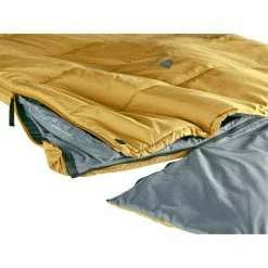 Deuter Orbit SQ +6° Sleeping Bag caramel/teal 7 Deuter Orbit SQ +6° Sleeping Bag caramel/teal -Synthetic Sleeping Bags Shop deuter orbit sq 6 sleeping bag caramel teal 4