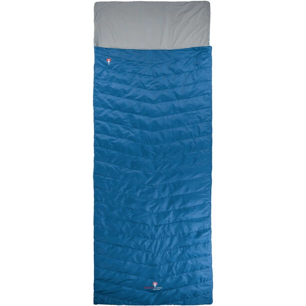 Grüezi-Bag Biopod Wolle Almhütte Sleeping Bag Kids autumn blue 1 Grüezi-Bag Biopod Wolle Almhütte Sleeping Bag Kids autumn blue