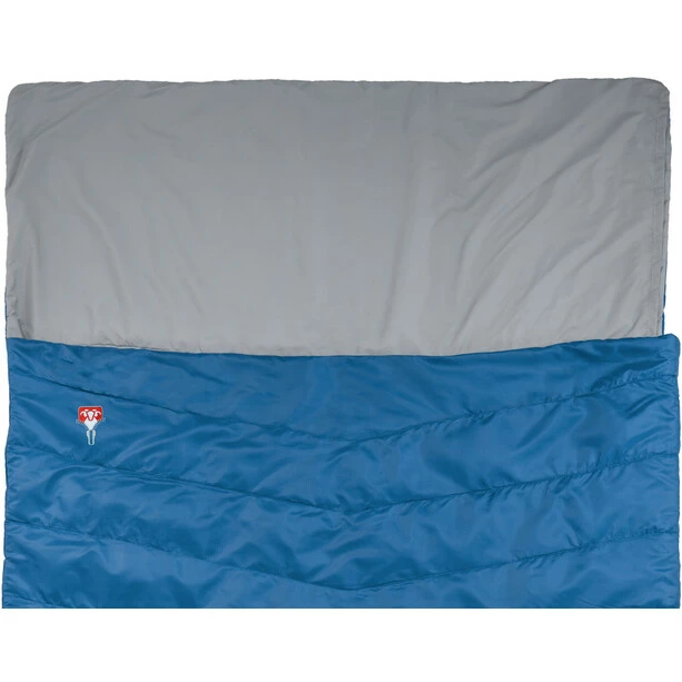 Grüezi-Bag Biopod Wolle Almhütte Sleeping Bag Kids autumn blue 2 Grüezi-Bag Biopod Wolle Almhütte Sleeping Bag Kids autumn blue - Image 2