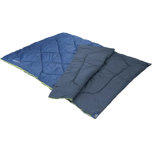High Peak Ceduna Duo Sleeping Bag blue/dark blue 1 High Peak Ceduna Duo Sleeping Bag blue/dark blue