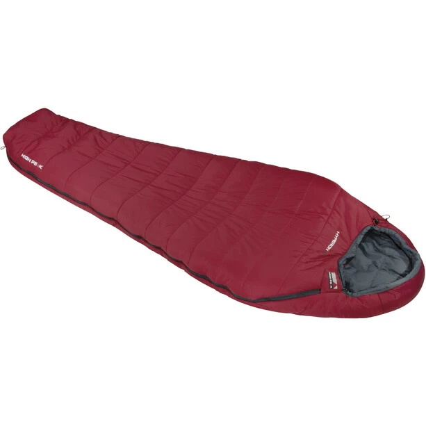 High Peak Hyperion -5 Sleeping Bag dark red/grey 1 High Peak Hyperion -5 Sleeping Bag dark red/grey