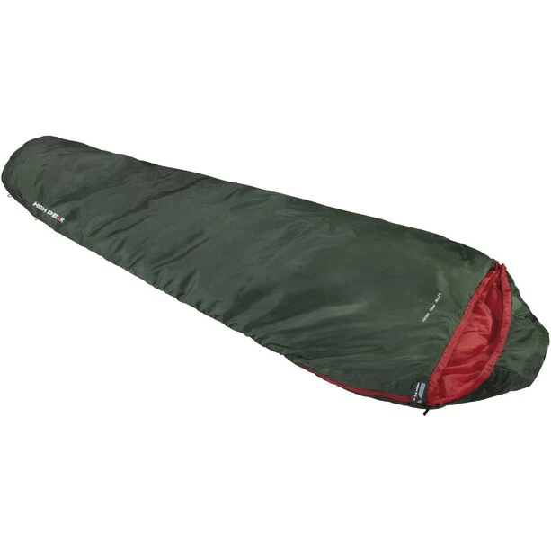 High Peak Lite Pak 1200 Sleeping Bag green/red 1 High Peak Lite Pak 1200 Sleeping Bag green/red