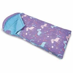 Kampa Sleeping Bag Kids unicorns