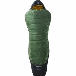 Nordisk Gormsson +10° Curve Sleeping Bag XL artichoke green/mustard yellow/black