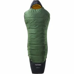 Nordisk Gormsson -2° Curve Sleeping Bag L artichoke green/mustard yellow/black