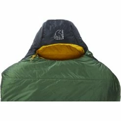 Nordisk Gormsson -2° Curve Sleeping Bag L artichoke green/mustard yellow/black -Synthetic Sleeping Bags Shop nordisk gormsson 2 curve sleeping bag l artichoke green mustard yellow black 5