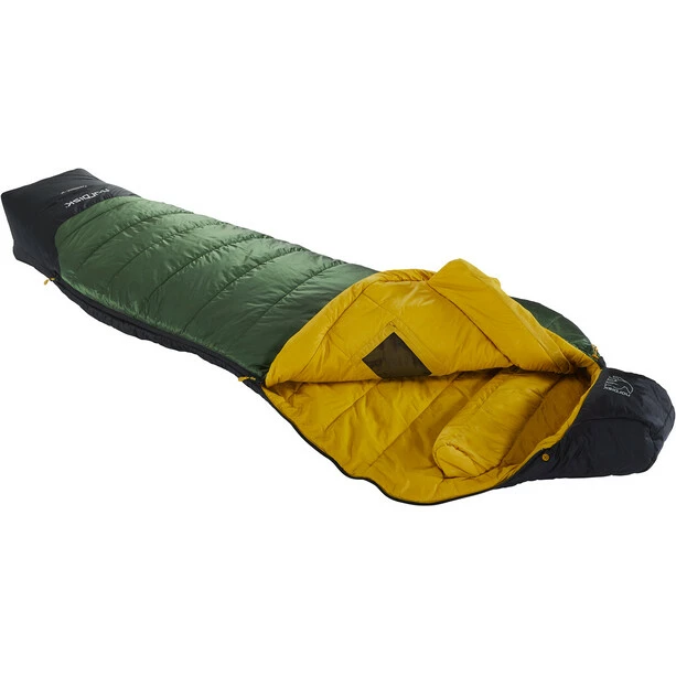 Nordisk Gormsson -2° Curve Sleeping Bag M artichoke green/mustard yellow/black 3 Nordisk Gormsson -2° Curve Sleeping Bag M artichoke green/mustard yellow/black - Image 3