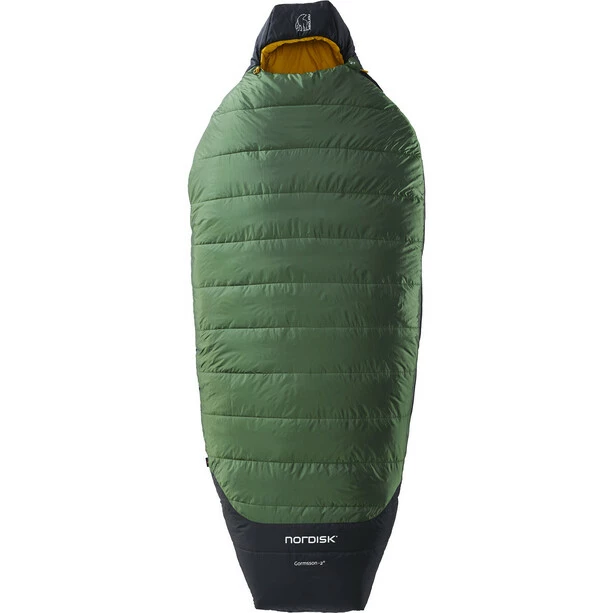 Nordisk Gormsson -2° Egg Sleeping Bag XL artichoke green/mustard yellow/black 1 Nordisk Gormsson -2° Egg Sleeping Bag XL artichoke green/mustard yellow/black