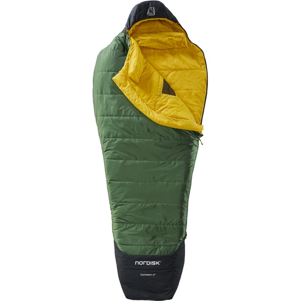 Nordisk Gormsson -2 Mummy Sleeping Bag S artichoke green/mustard yellow/black 2 Nordisk Gormsson -2 Mummy Sleeping Bag S artichoke green/mustard yellow/black - Image 2