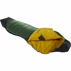 Nordisk Gormsson +4° Curve Sleeping Bag XL artichoke green/mustard yellow/black -Synthetic Sleeping Bags Shop nordisk gormsson 4 curve sleeping bag xl artichoke green mustard yellow black 3