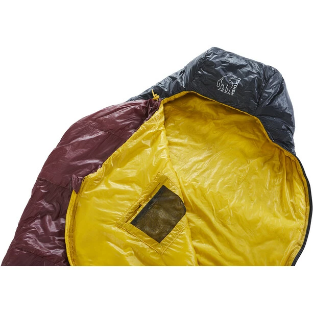 Nordisk Oscar +10° Curve Sleeping Bag L rio red/mustard yellow/black 4 Nordisk Oscar +10° Curve Sleeping Bag L rio red/mustard yellow/black - Image 4