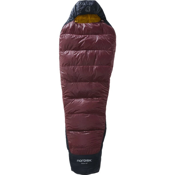 Nordisk Oscar +10° Mummy Sleeping Bag M rio red/mustard yellow/black 1 Nordisk Oscar +10° Mummy Sleeping Bag M rio red/mustard yellow/black