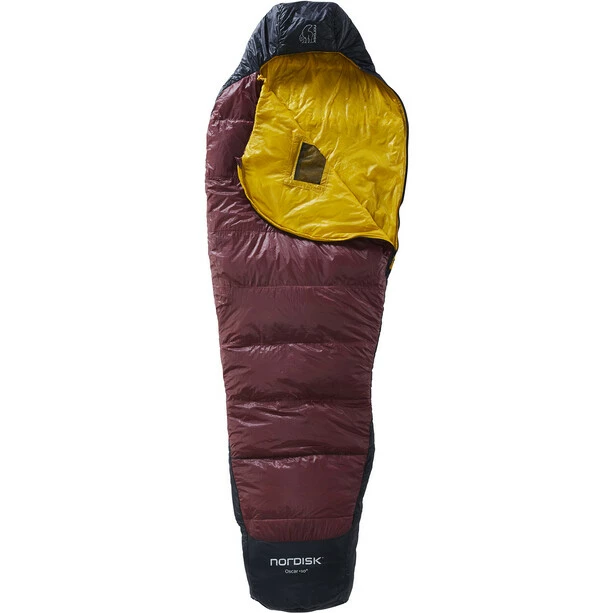 Nordisk Oscar +10° Mummy Sleeping Bag M rio red/mustard yellow/black 2 Nordisk Oscar +10° Mummy Sleeping Bag M rio red/mustard yellow/black - Image 2