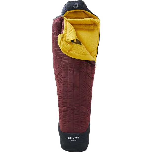 Nordisk Oscar -20° Mummy Sleeping Bag M rio red/mustard yellow/black 2 Nordisk Oscar -20° Mummy Sleeping Bag M rio red/mustard yellow/black - Image 2
