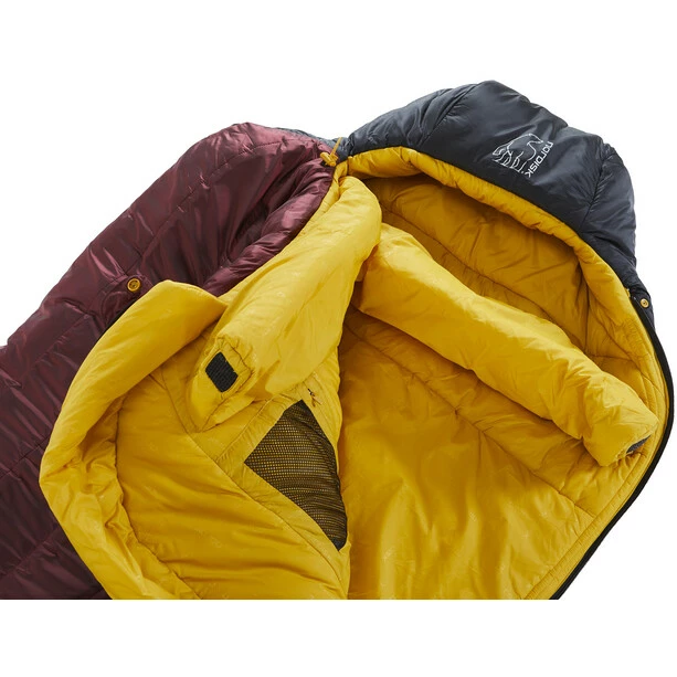 Nordisk Oscar -20° Mummy Sleeping Bag M rio red/mustard yellow/black 4 Nordisk Oscar -20° Mummy Sleeping Bag M rio red/mustard yellow/black - Image 4