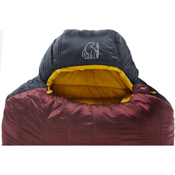 Nordisk Oscar -20° Mummy Sleeping Bag M rio red/mustard yellow/black 6 Nordisk Oscar -20° Mummy Sleeping Bag M rio red/mustard yellow/black - Image 6