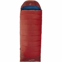 Nordisk Puk +10 Blanket Sleeping Bag M sun-dried tomato/majolica blue/syrah