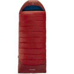 Nordisk Puk -2 Blanket Sleeping Bag M sun-dried tomato/majolica blue/syrah