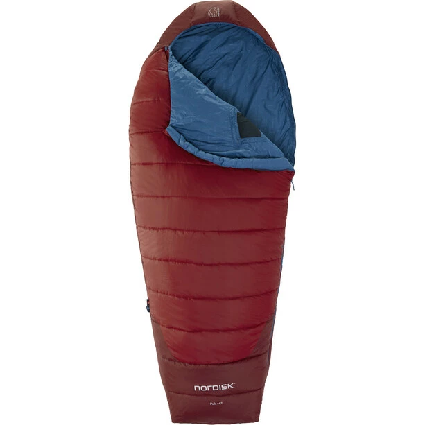 Nordisk Puk +4 Egg Sleeping Bag M sun-dried tomato/majolica blue/syrah 2 Nordisk Puk +4 Egg Sleeping Bag M sun-dried tomato/majolica blue/syrah - Image 2