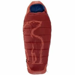 Nordisk Puk Junior Sleeping Bag 130-170cm Kids sundried tomato