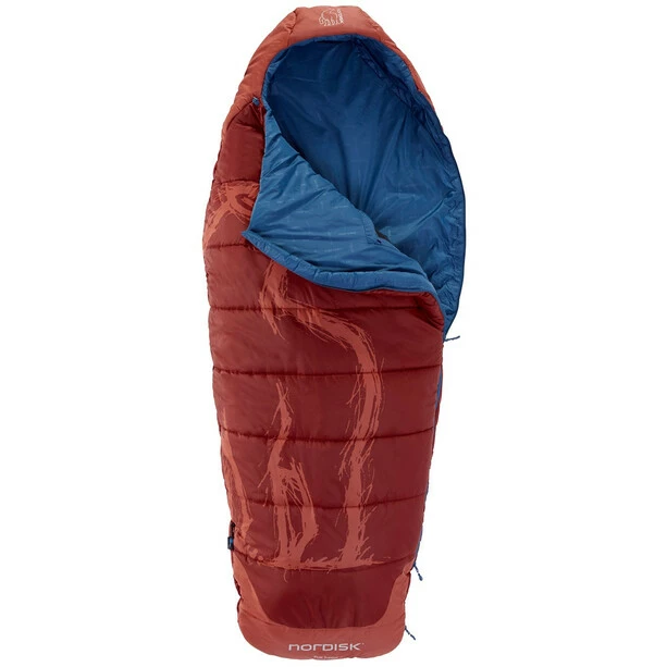 Nordisk Puk Junior Sleeping Bag 130-170cm Kids sundried tomato 2 Nordisk Puk Junior Sleeping Bag 130-170cm Kids sundried tomato - Image 2