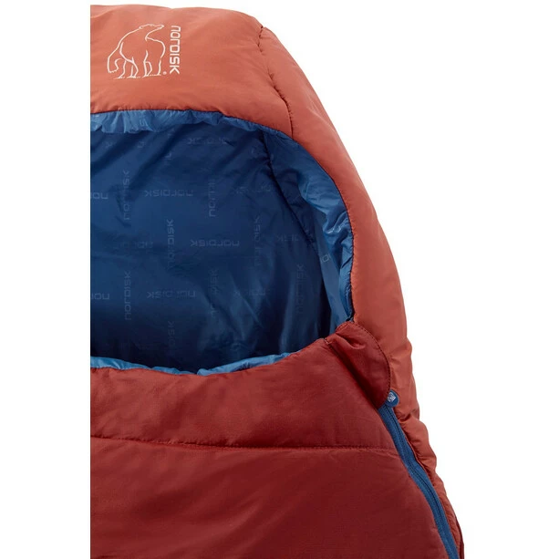 Nordisk Puk Junior Sleeping Bag 130-170cm Kids sundried tomato 4 Nordisk Puk Junior Sleeping Bag 130-170cm Kids sundried tomato - Image 4