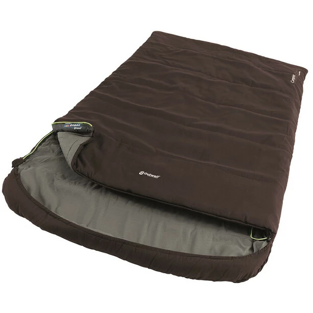 Outwell Campion Lux Double Sleeping Bag brown 2 Outwell Campion Lux Double Sleeping Bag brown - Image 2