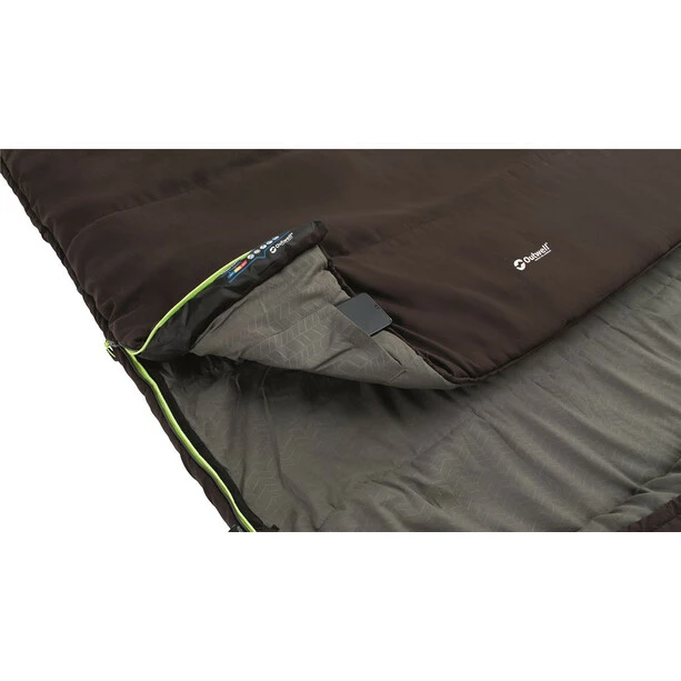 Outwell Campion Lux Double Sleeping Bag brown 5 Outwell Campion Lux Double Sleeping Bag brown - Image 5