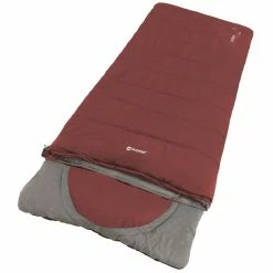 Outwell Contour Lux Sleeping Bag red