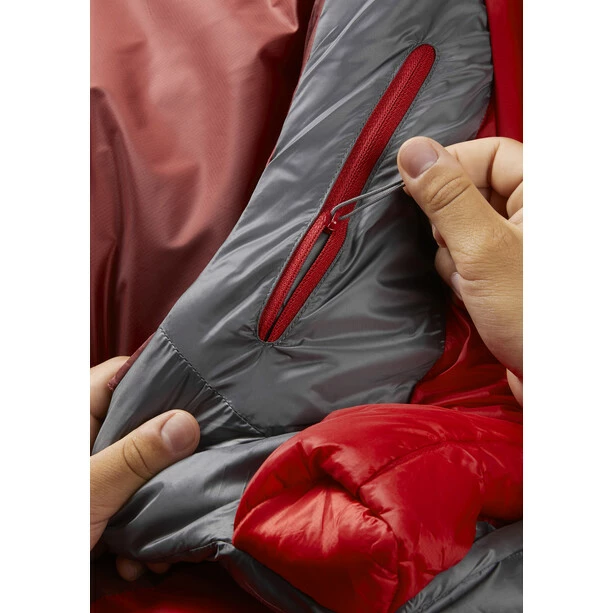 Rab Solar Eco 3 Sleeping Bag Extra Long Wide oxblood red 5 Rab Solar Eco 3 Sleeping Bag Extra Long Wide oxblood red - Image 5