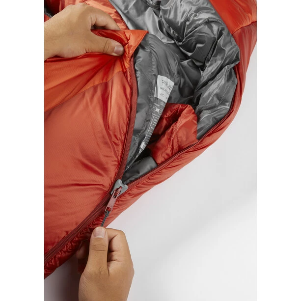 Rab Solar Eco 4 Sleeping Bag Regular firecracker 6 Rab Solar Eco 4 Sleeping Bag Regular firecracker - Image 6