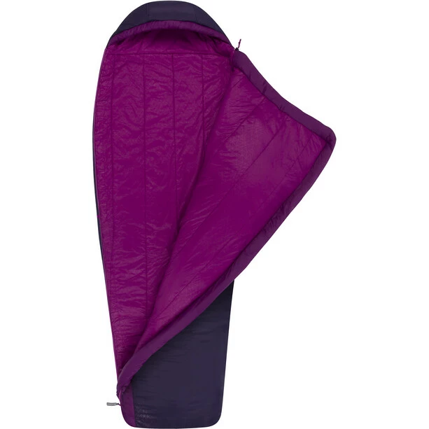 Sea to Summit Quest QuII Sleeping Bag Long Women blackberry/grape 3 Sea to Summit Quest QuII Sleeping Bag Long Women blackberry/grape - Image 3
