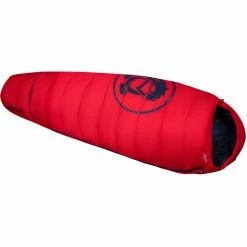 TROLLKIDS Fjell Dreamer II Sleeping Bag Extendable Kids bright red/mystic blue