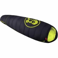 TROLLKIDS Fjell Dreamer II Sleeping Bag Extendable Kids dark navy/lime