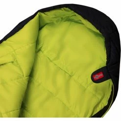 TROLLKIDS Fjell Dreamer II Sleeping Bag Extendable Kids dark navy/lime -Synthetic Sleeping Bags Shop trollkids fjell dreamer ii sleeping bag extendable kids dark navy lime 4