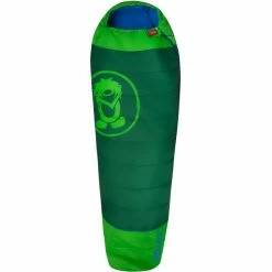 TROLLKIDS Fjell Dreamer Sleeping Bag Extendable Kids dark green/green/medium blue