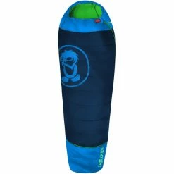 TROLLKIDS Fjell Dreamer Sleeping Bag Extendable Kids navy/medium blue/green