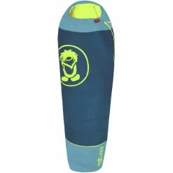 TROLLKIDS Fjell Dreamer Sleeping Bag Extendable Kids petrol/lime