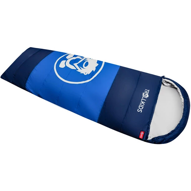 TROLLKIDS Midnight Sun Dreamer Sleeping Bag Kids navy/medium blue 1 TROLLKIDS Midnight Sun Dreamer Sleeping Bag Kids navy/medium blue