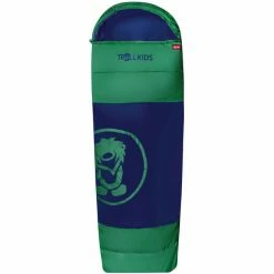 TROLLKIDS Midnight Sun Dreamer Sleeping Bag Kids pepper green/navy