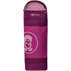 TROLLKIDS Midnight Sun Dreamer Sleeping Bag Kids plum/fireberry