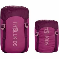 TROLLKIDS Midnight Sun Dreamer Sleeping Bag Kids plum/fireberry -Synthetic Sleeping Bags Shop trollkids midnight sun dreamer sleeping bag kids plum fireberry 5