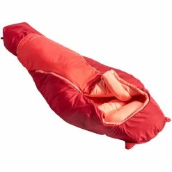 VAUDE Alpli Adjust 400 Syn Sleeping Bag Kids dark indian red