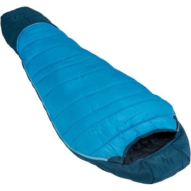 VAUDE Kobel Adjust 500 Syn Sleeping Bag Youth baltic sea 1 VAUDE Kobel Adjust 500 Syn Sleeping Bag Youth baltic sea