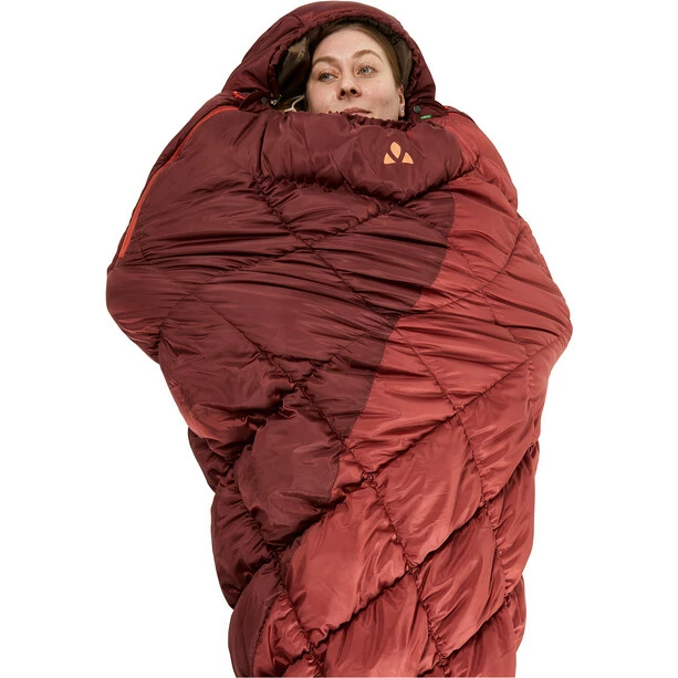 VAUDE Meglis 700 SYN Sleeping Bag dark cherry 4 VAUDE Meglis 700 SYN Sleeping Bag dark cherry - Image 4