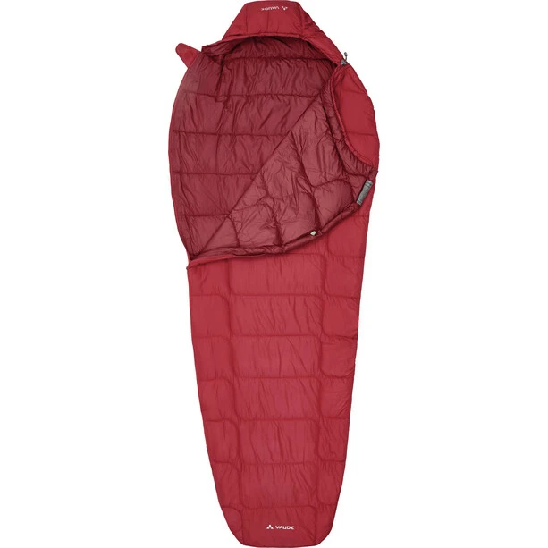 VAUDE Sioux 400 Syn Sleeping Bag dark indian red 2 VAUDE Sioux 400 Syn Sleeping Bag dark indian red - Image 2
